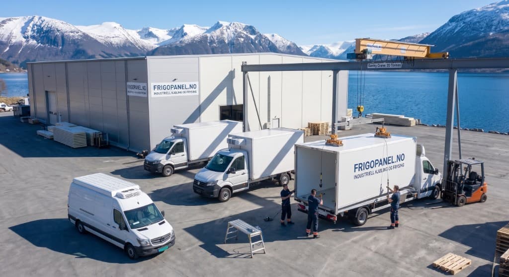 Frigopanel – industriell kjøling og frysing, påbygg og varetransport